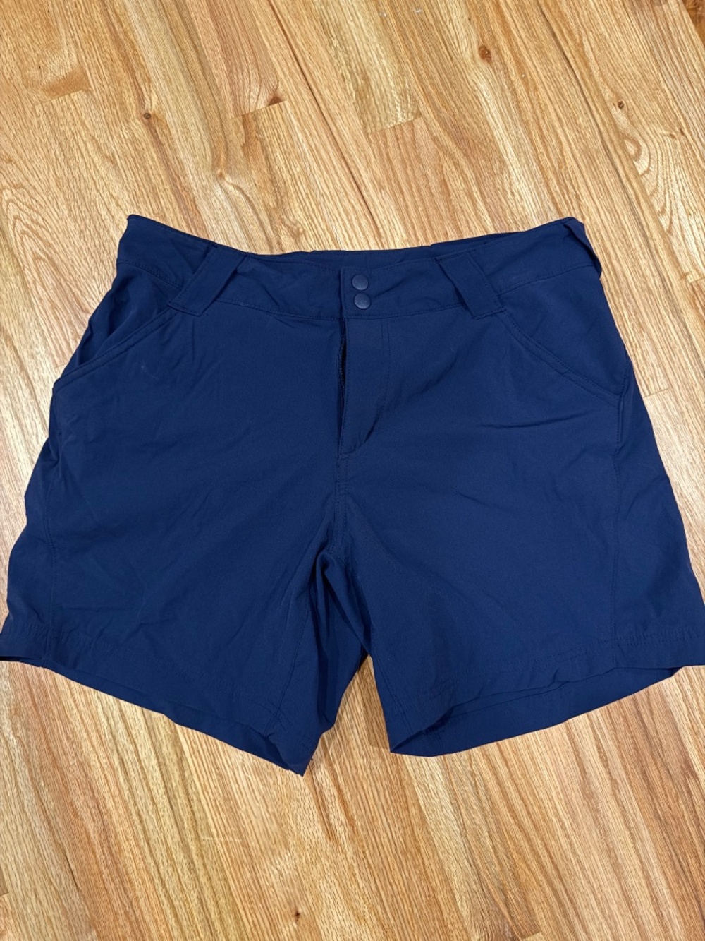 Columbia PFG Coral Point III Shorts Navy Blue Size 14
